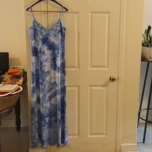 Women's Michael Kors Tye Dye Maxi Dress